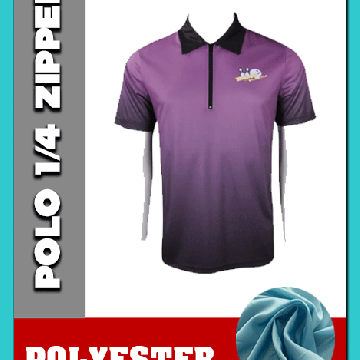 Polo 1/4 Zipper Polyester