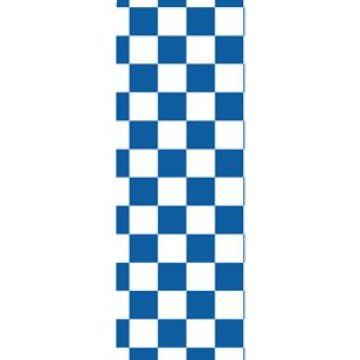 Eco stock Flag Checker Flag Blue