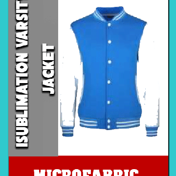 Sublimation Varsity Jacket Microfabric