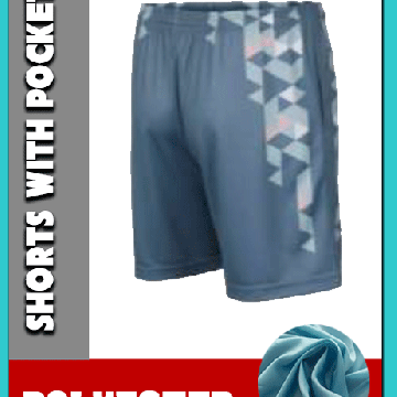 Shorts with Pockets Polyester